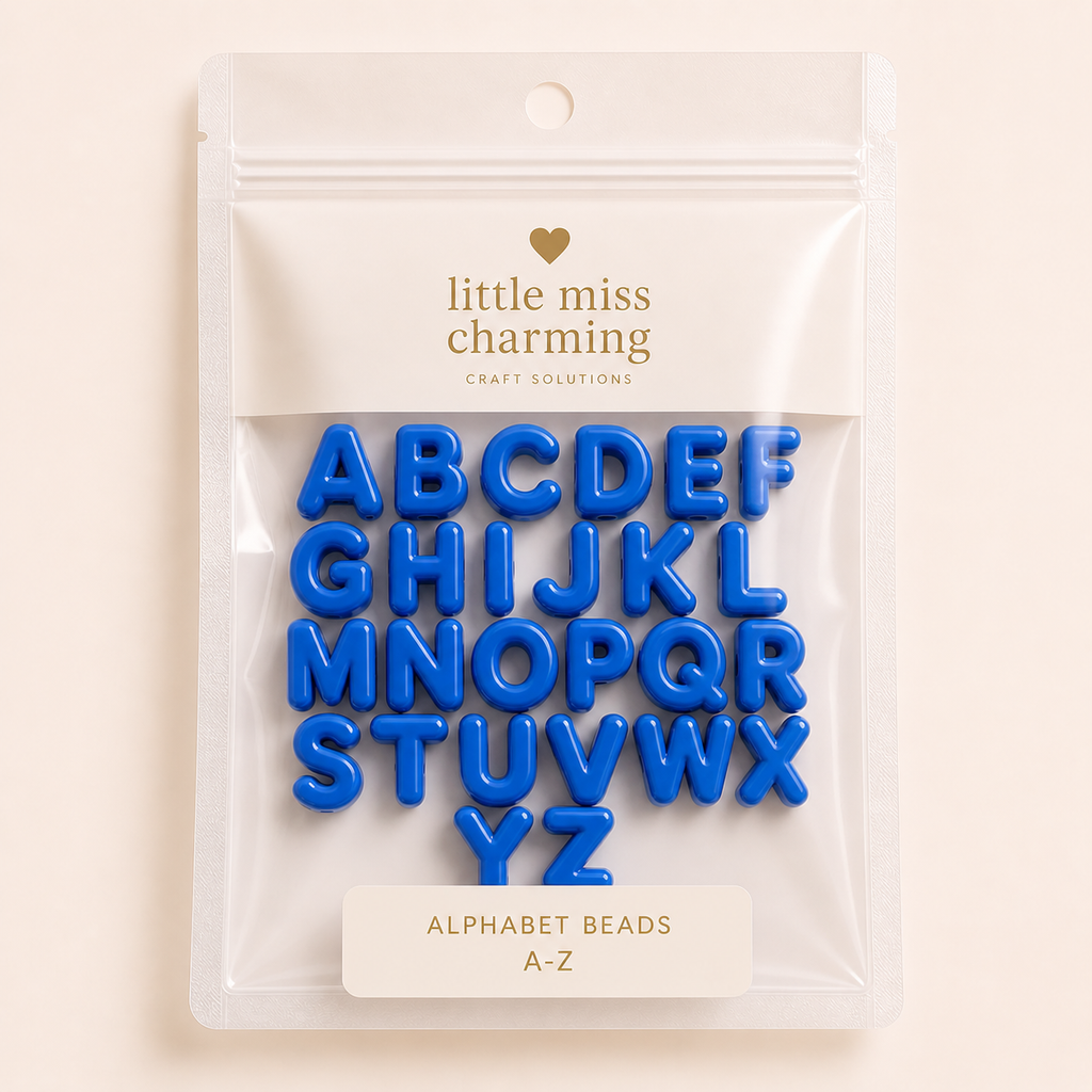Extra Alphabet Letters - Blue
