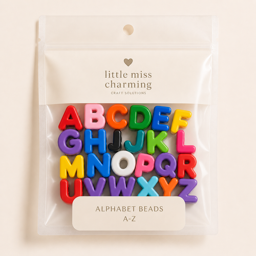 Extra Alphabet Letters - Rainbow